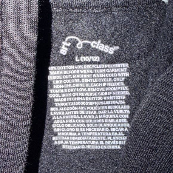 Art Class Kids Black Hoodie - Picture 2 of 4